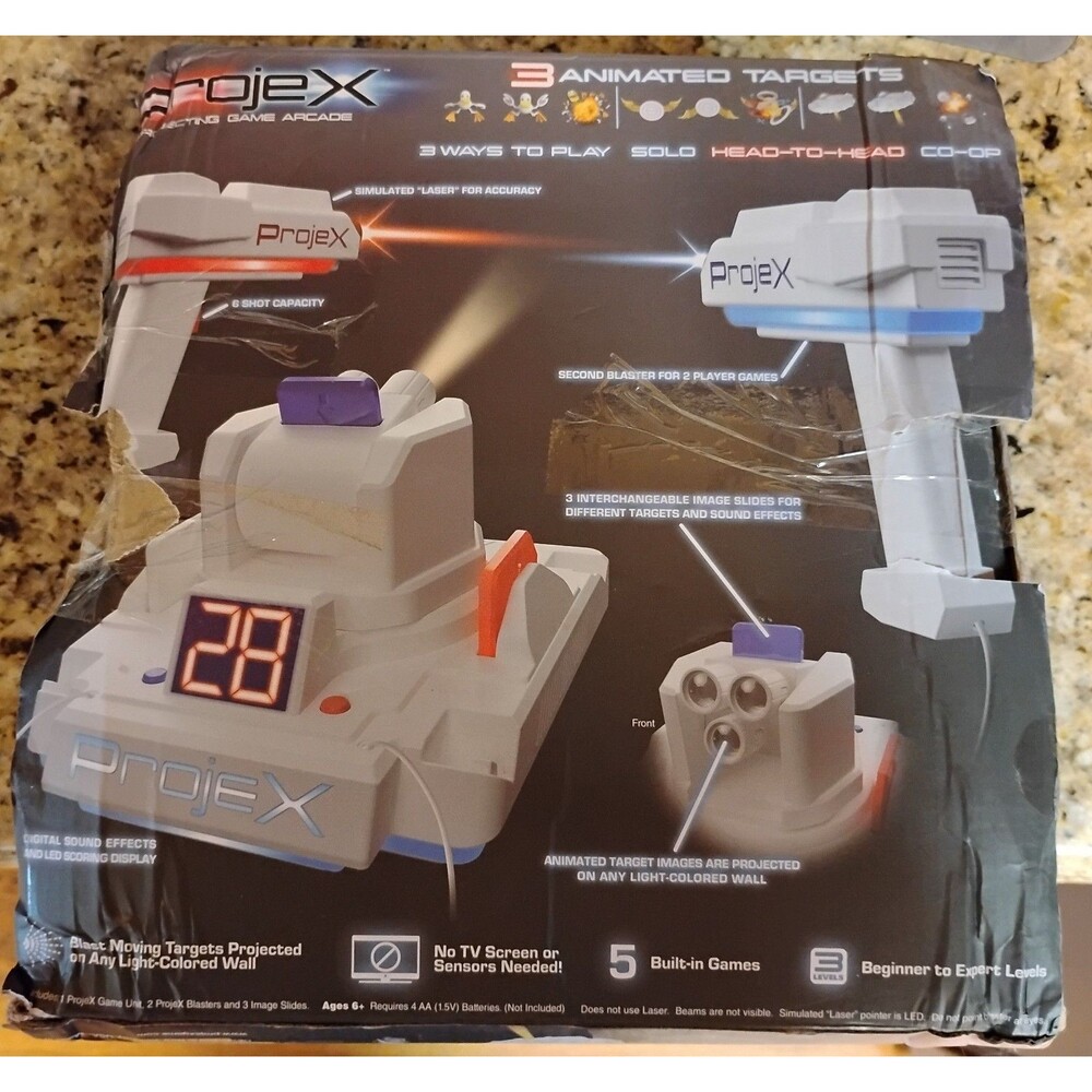 Projecx Image Projection Game Arcade Electronic Shooting Game